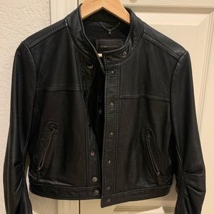 BCBG Leather Jacket
